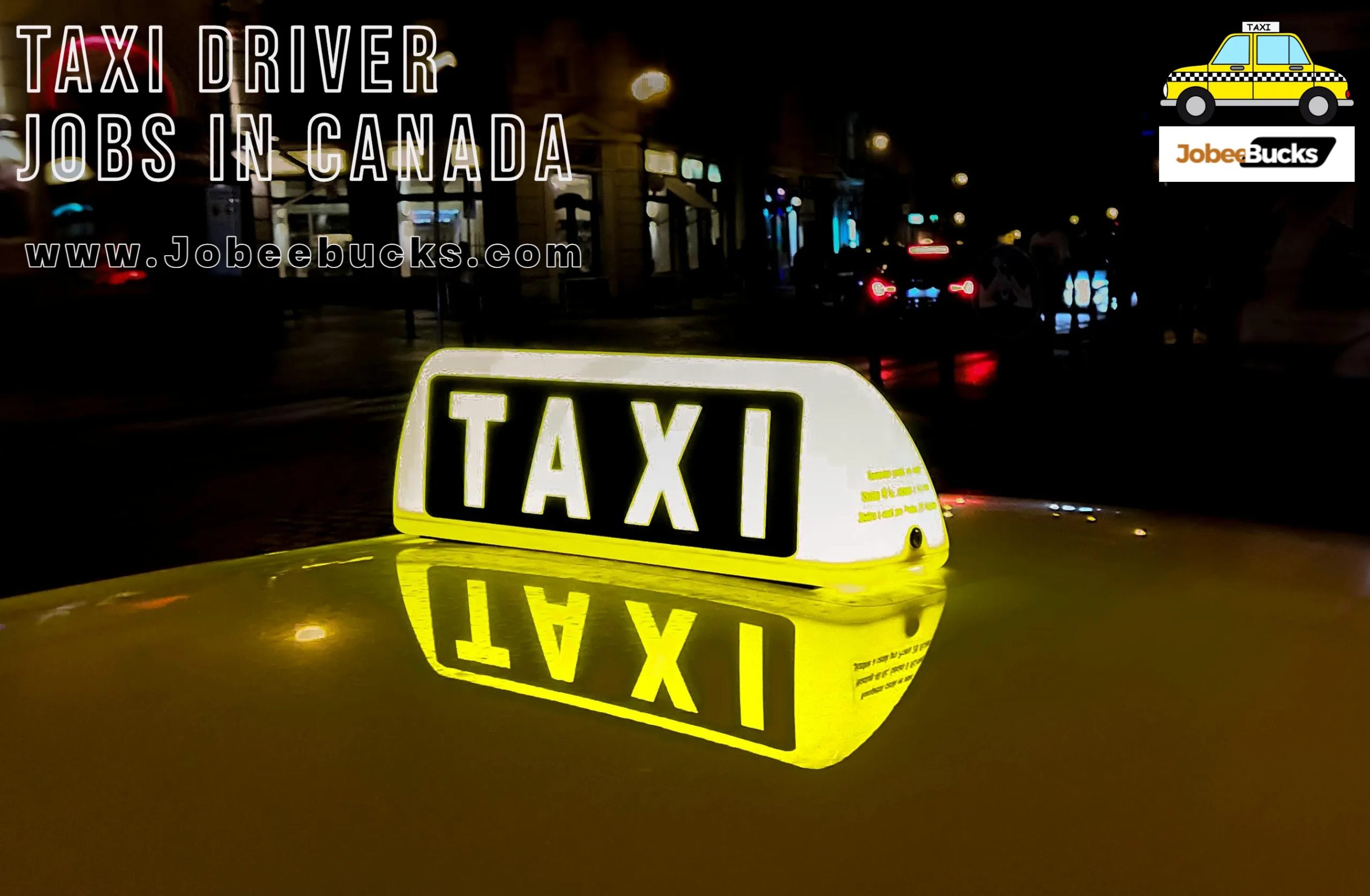 Taxi Driver Jobs in Canada